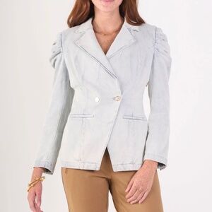 NWT Emily McCarthy Bradshaw Blazer Size Medium Denim